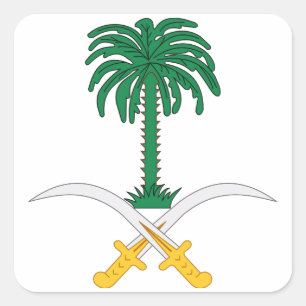 Saudi-Arabië wapenstilstand Vierkante Sticker