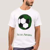 Saudi-Arabië Wereldbeker Voetbal Soccer T-Shirt (Voorkant)