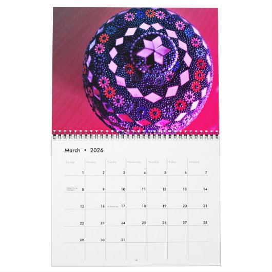 Saudi-Arabisch Design Kalender (Mar 2026)