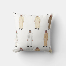 Saudi Heritage Men’s Thobe Kussen