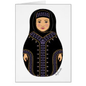 Saudi Matryoshka Kaart (Voorkant)