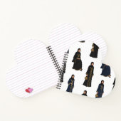 Saudi Women in Abayas Notitieboek (Binnen)