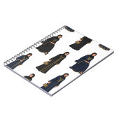Saudi Women in  Abayas Notitieboek (Linkerzijde)