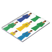 Saudi Women in Colorful dress Notitieboek (Linkerzijde)