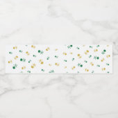 saudisch ontwerp waterfles etiket (Enkel label)