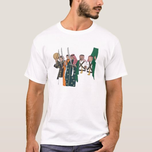 Saudische dans T-shirt (Voorkant)