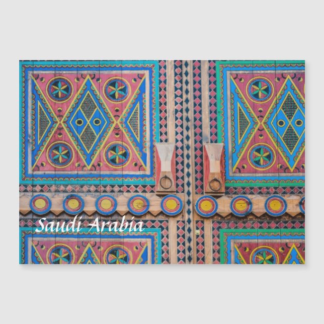 Saudische Najd-kaart voor magneet (Voorkant)
