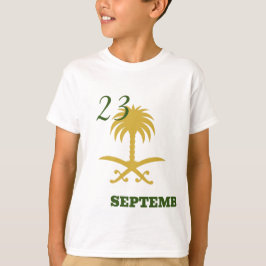 Saudische nationale dag t-shirt