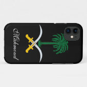 Saudische vlag Case-Mate iPhone case (Achterkant (horizontaal))
