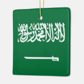 Saudische vlag keramisch ornament (Links)