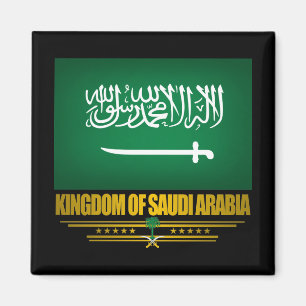Saudische vlag magneet