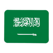 Saudische vlag magneet (Horizontaal)