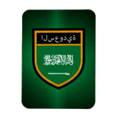 Saudische vlag magneet (Verticaal)