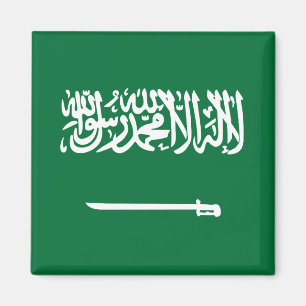 Saudische vlag magneet