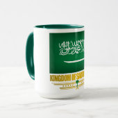 Saudische vlag mok (Voorkant links)