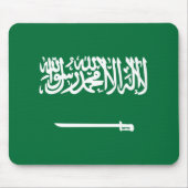 Saudische vlag muismat (Voorkant)