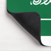 Saudische vlag muismat (Hoek)