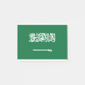 Saudische vlag post-it® notes (Voorkant)