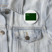 Saudische vlag ronde button 5,7 cm (In situ)