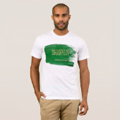 Saudische vlag T-Shirt (Voorkant volledig)