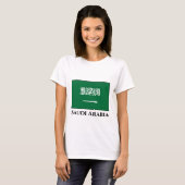 Saudische vlag t-shirt (Voorkant volledig)
