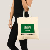 Saudische vlag tote bag (Voorkant (product))