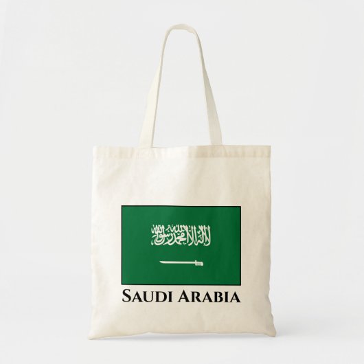 Saudische vlag tote bag (Voorkant)