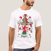 Sauer Family Crest T-shirt (Voorkant)