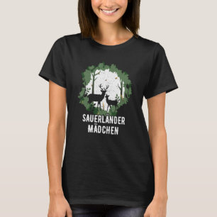 Sauerland Germany Sauerlander German Hiking 4 T-shirt