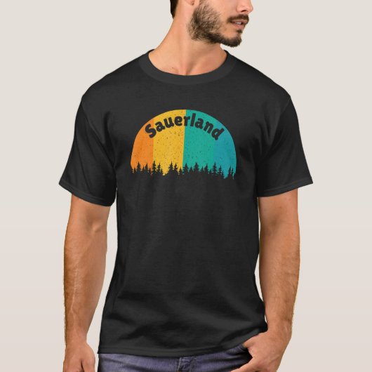 Sauerland Germany Sauerlander German Hiking 8 T-shirt (Voorkant)