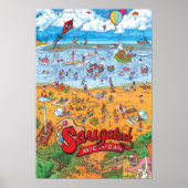 Saugatuck Beach Poster (klein, 13 x 19 inch) (Voorkant)