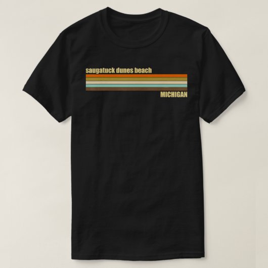 Saugatuck Dunes Beach T-shirt (Design voorkant)
