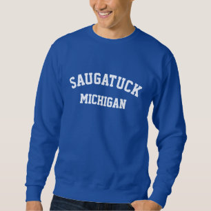 Saugatuck Michigan bedrukt sweatshirt