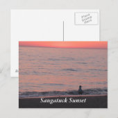 Saugatuck Sunset Briefkaart (Voorkant / Achterkant)