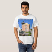 Saugerties Lighthouse, Hudsonrivier New York T-shirt (Voorkant volledig)