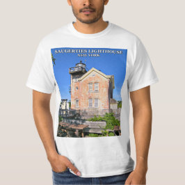 Saugerties Lighthouse, Hudsonrivier New York T-shirt