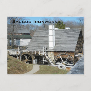 Saugus Ironworks Briefkaart