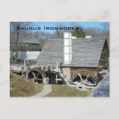 Saugus Ironworks Briefkaart (Voorkant)
