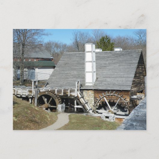 Saugus Ironworks Briefkaart (Voorkant)