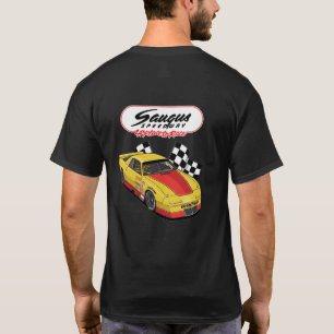 Saugus speedway 1980s stock car T-shirt