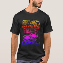 Saugus Speedway  donker figuur 8 shirt