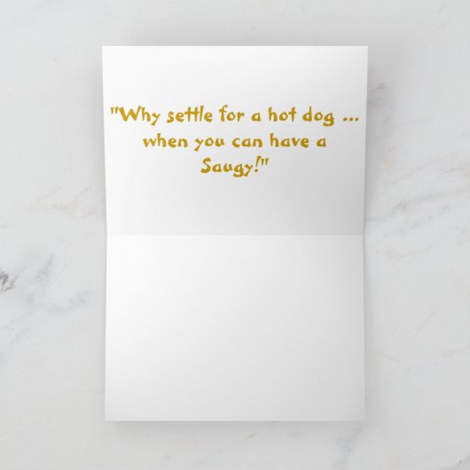 Saugy Inc Kaart (Binnen)