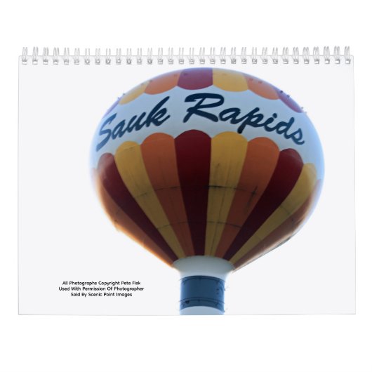 Sauk Rapids Pictorial Calendar 2026 Kalender (Achterkant)