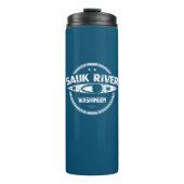 Sauk River Washington Kayaking Thermosbeker (Voorkant)