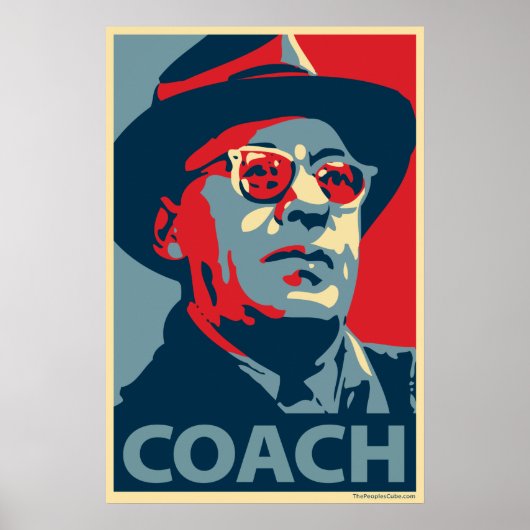 Saul Alinsky - Coach: Poster van OHP (Voorkant)
