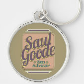 Saul Goode Zen Advisor Taupe BG Sleutelhanger (Voorkant)