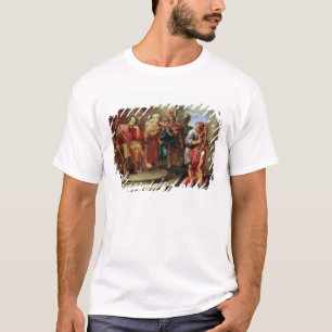 Saul Listening to David die de Harp speelt T-shirt