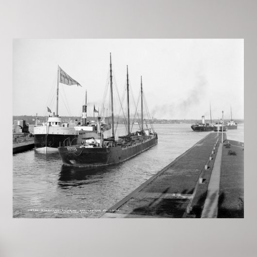 Sault Ste. Marie: 1905 Poster (Voorkant)