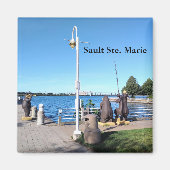 Sault Ste. Marie magnet (Voorkant)