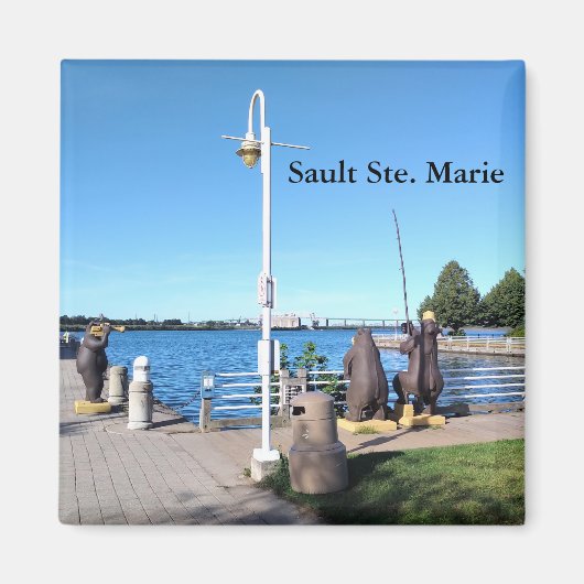 Sault Ste. Marie magnet (Voorkant)